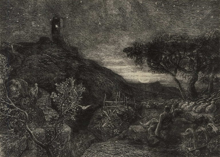 Item #CL184-31 The Lonely Tower. Samuel Palmer, Brit.