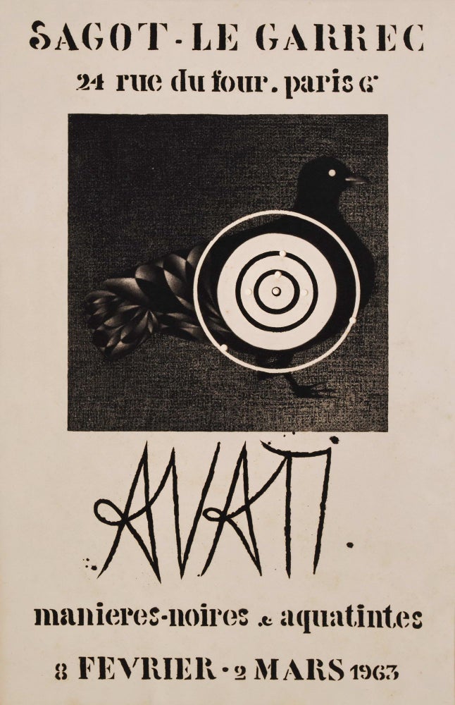 Item #CL184-51 Avati [Exhibition]. Mario Avati, French.