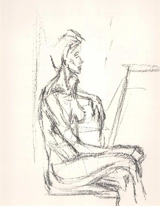 Item #CL184-73 Seated Nude. Alberto Giacometti, Swiss