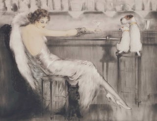 Item #CL184-90 Martini. Louis Icart, French