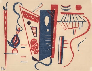 Item #CL184-92 Woodcut For “XXe Siecle” [Periodical]. Wassily Kandinsky, Russian/French