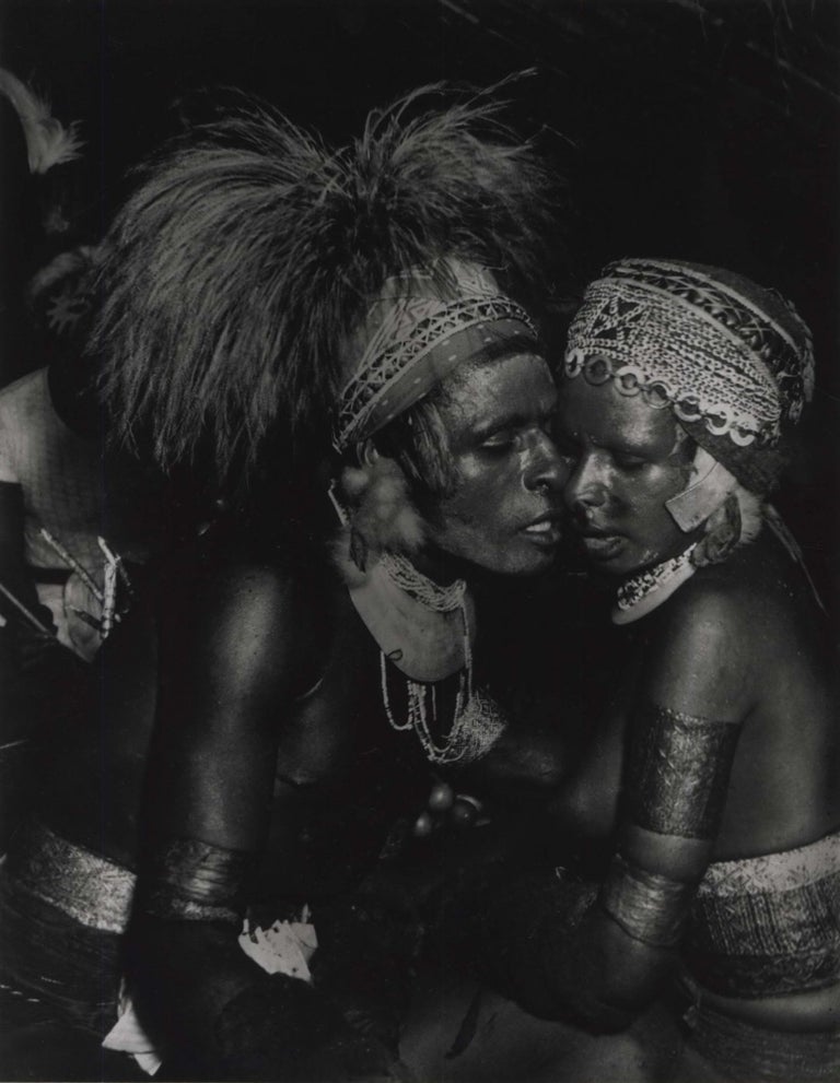 Item #CL185-114 Natives, Kanana Ceremony, New Guinea. Laurence Le Guay, Aust.
