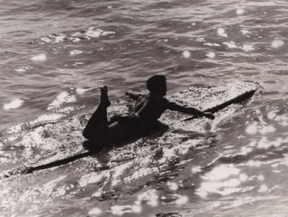 Item #CL185-116 [Paddling Out, Manly]. Ray Leighton, Aust