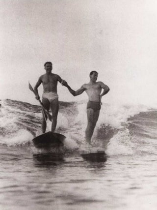 Item #CL185-118 Synchronised Surfing, Manly Beach [NSW]. Ray Leighton, Australian