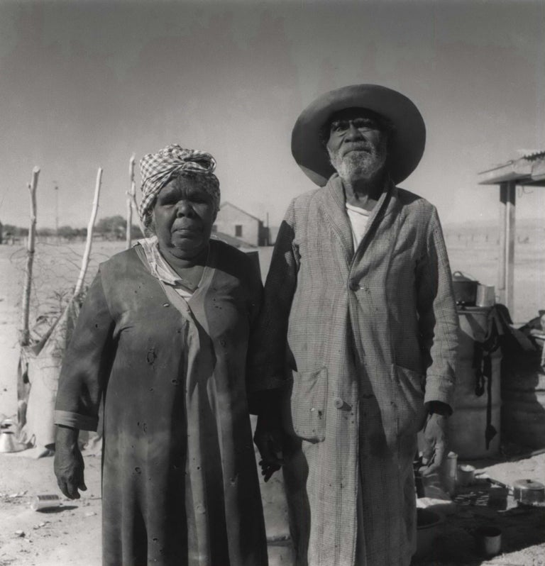 Item #CL185-132 Aboriginal Couple, South Australia. David Moore, Aust.