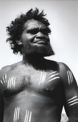 Item #CL185-134 Aborigine Decorated For Corroboree, Ernabella, South Australia. David Moore,...