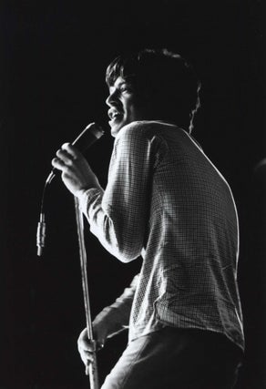 Item #CL185-136 Mick Jagger, Sydney. David Moore, Aust