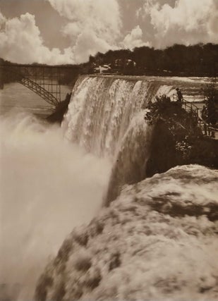Item #CL185-18 Niagara Falls, American Side. George Barker, Canadian/Amer