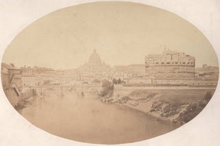 Item #CL185-2 The Castle And Bridge Of Saint Angelo, With The Vatican In The Distance,...