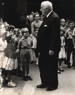 [Prime Minister Robert Menzies At Far West Children’s Health Scheme, Manly, NSW]
