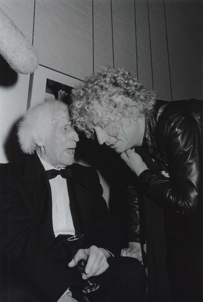 Item #CL185-75 Lloyd Rees And Brett Whiteley At Gallery Opening. Neil Duncan, b.1951 Aust.