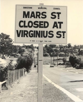 Item #CL185-82 [Mars St Closed At Virginius St, Bankstown Municipal Council, NSW]. Kerry...