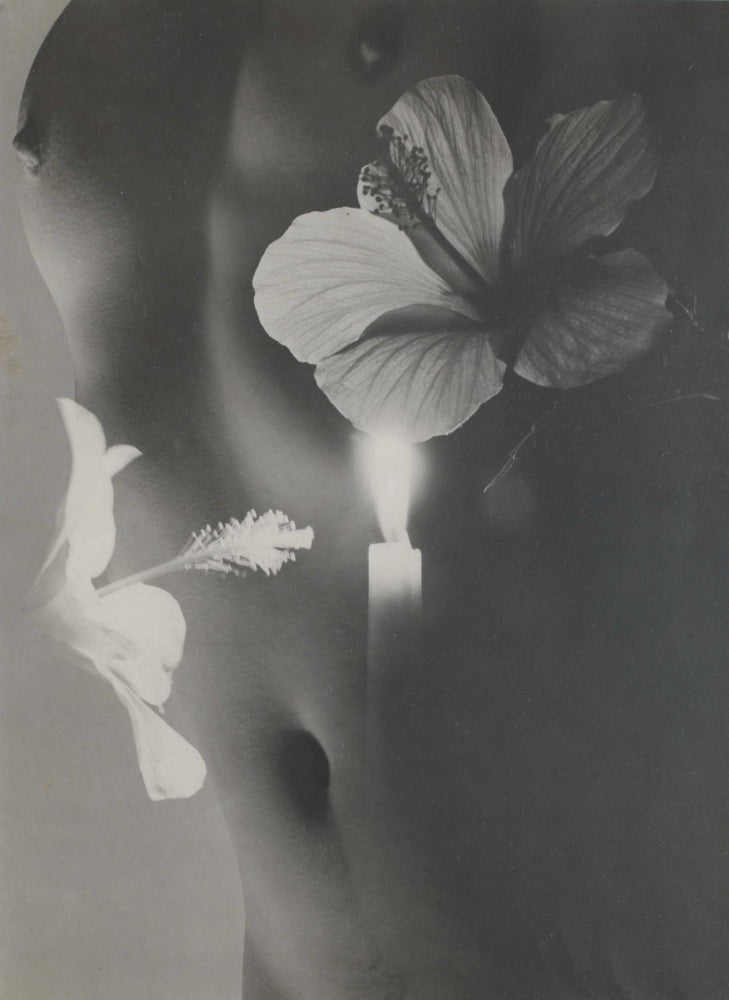 Item #CL185-84 [Nude With Hibiscus Flowers]. Max Dupain, Aust.