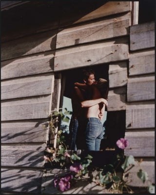 Item #CL186-27 [Judy Morris And Richard Moir Kissing On The Set Of “In Search Of Anna”]....