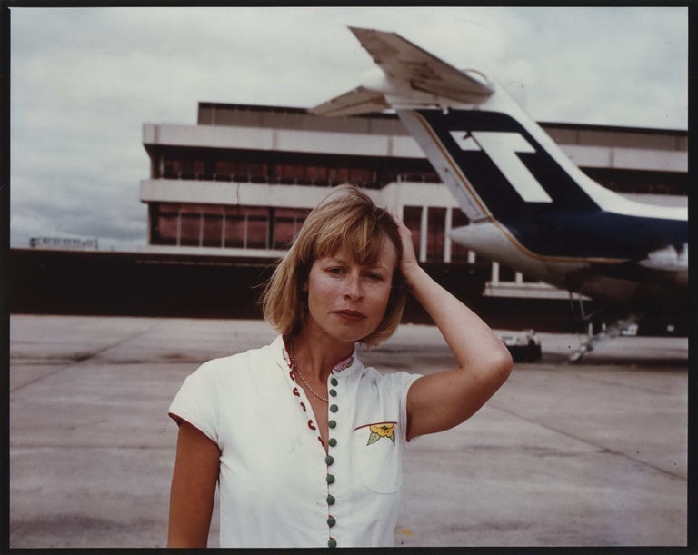 Item #CL186-30 [Judy Morris At Airport On The Set Of “In Search Of Anna”]. Carol Jerrems, Aust.