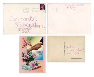 Correspondence From Carol Jerrems To Jon Conté