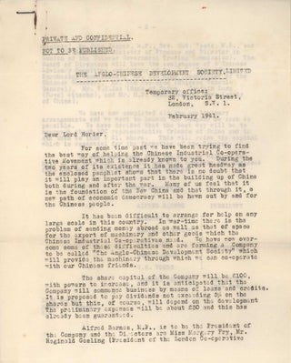 Ephemera From The Collection Of Lord Thomas Horder, Physician To The Royal Household Of The United Kingdom