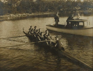 Item #CL187-109 [Sydney Grammar School Rowing Teams On Parramatta River, NSW