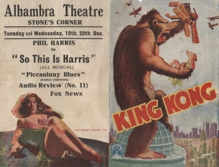 Item #CL187-134 King Kong [At The Alhambra Theatre, Stone’s Corner, Brisbane