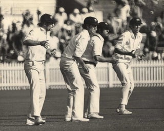Item #CL187-166 Australian Slip Fielders During A Cricket Test Match Against England