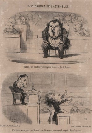 [Satirical Political Illustrations For French Newspapers]