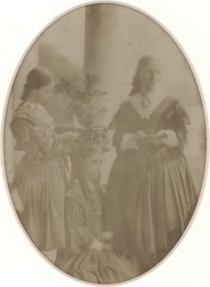 Item #CL187-28 Photograph  and  Poem From Eliza Henrietta Dumaresq, Youngest Daughter Of William John Dumaresq Esquire