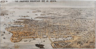 Item #CL187-54 The Proposed Wharfage Improvements, [Sydney] NSW.  After  A. C. Cooke,...