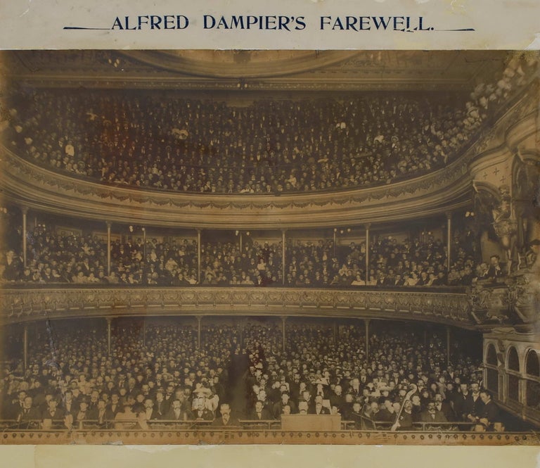 Item #CL187-72 Alfred Dampier’s Farewell [Lyceum Theatre]. Kerry, Co, active Aust.