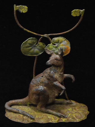 Four Kangaroo Figurines