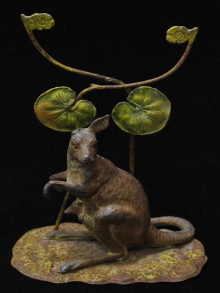 Four Kangaroo Figurines