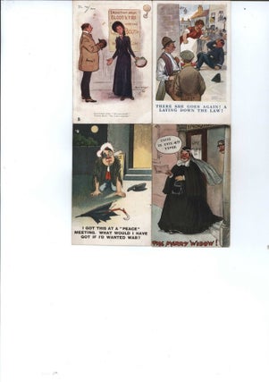Collection Of Postcards Relating To Suffragettes And Women’s Rights