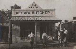 Item #CL187-92 T.J. Arniel, The Central Butcher [Wellington, NSW