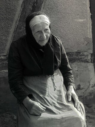 Item #CL188-12 Woman In Fishing Village, Steinhude. Heide Smith, b.1937 German/Australian