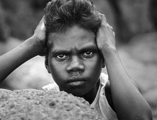 Item #CL188-18 Tiwi Girl, Bathurst Island, NT. Heide Smith, b.1937 German/Australian