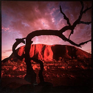 Item #CL188-28 ‘Uluru’ Ayers Rock. Heide Smith, b.1937 German/Australian