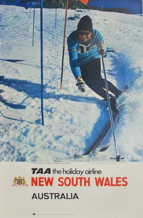 Item #CL189-107 Professional Ski Race, Mount Kosciusko. TAA, The Holiday Airline