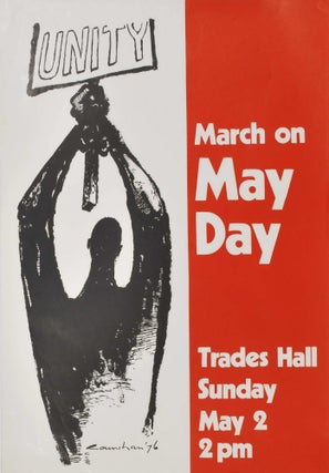 Item #CL189-137 Unity. March On May Day. After Noel Counihan, Aust