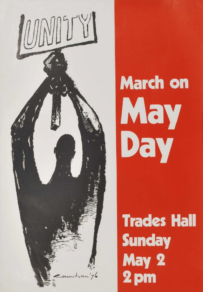 Item #CL189-137 Unity. March On May Day. After Noel Counihan, Aust.