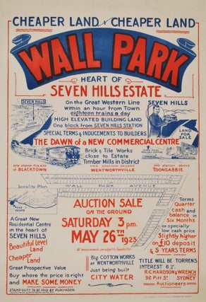 Item #CL189-14 Wall Park. Heart Of Seven Hills Estate