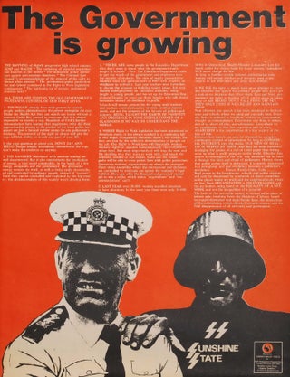 Item #CL189-142 The Government Is Growing. After Chips Mackinolty, b.1954 Aust