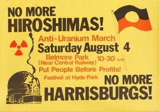 Item #CL189-153 No More Hiroshimas! No More Harrisburgs