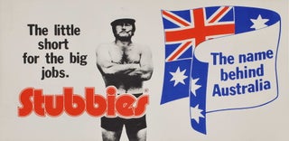 Item #CL189-156 Stubbies. The Little Short For The Big Jobs and Surfin’ Stubbies