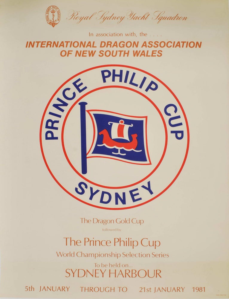 Item #CL189-162 Prince Philip Cup, Sydney [Sailing]