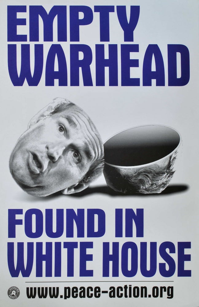 Item #CL189-180 Empty Warhead Found In The White House [President George Bush]