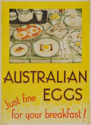 Item #CL189-53 Australian Eggs. Just Fine For Your Breakfast!