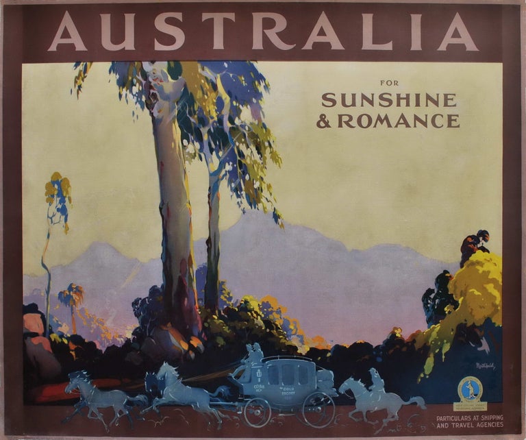 Item #CL189-56 Australia For Sunshine And Romance. James Northfield, Aust.