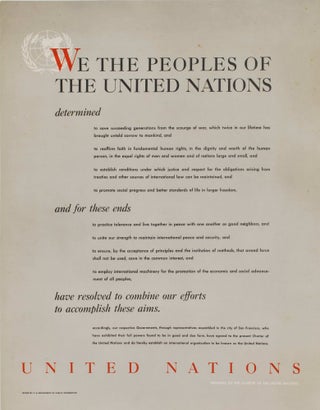 United Nations And UNESCO Posters