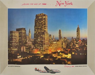 Item #CL189-84 New York. Along The Way of TWA
