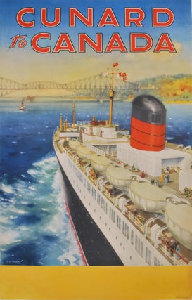 Item #CL189-91 Cunard To Canada. C E. Turner, British