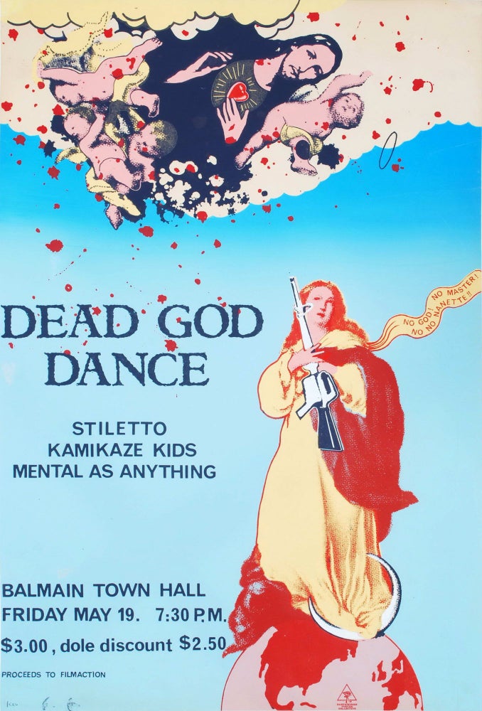 Item #CL190-23 Dead God Dance. Marie McMahon, b.1953 Australian.